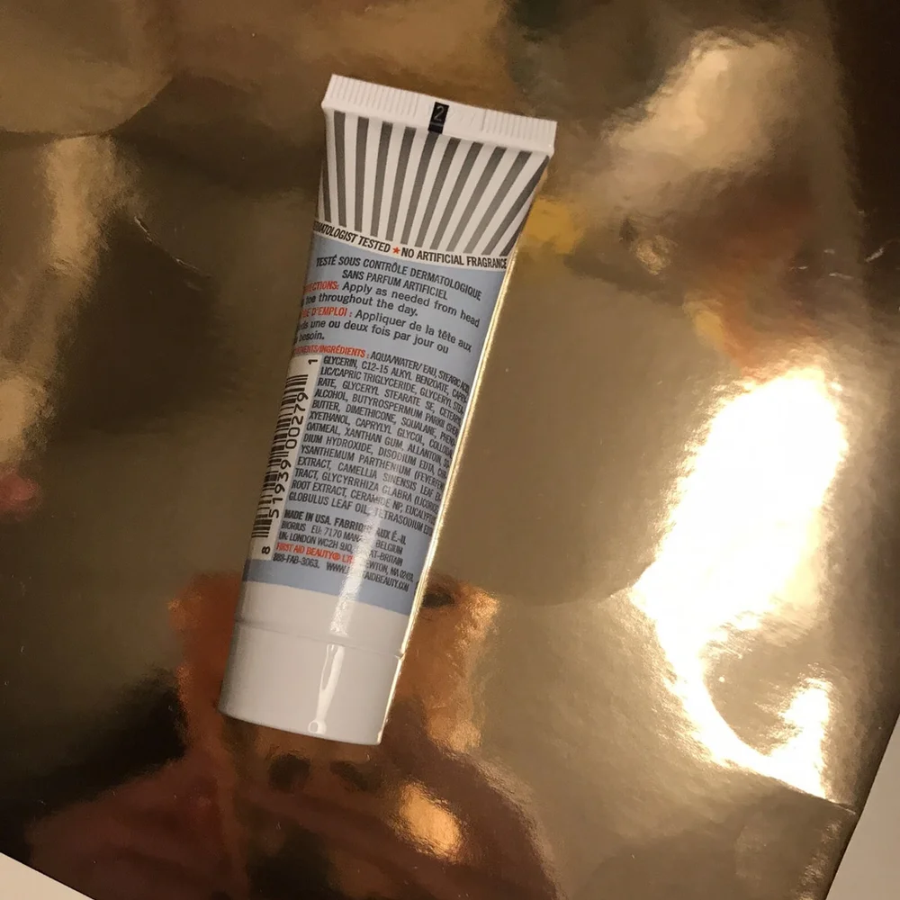 First Aid Beauty ULTRA REPAIR CREAM INTENSE HYDRATION Travel Size 1.0oz/28.3g